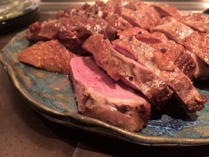magret-de-canard-au-poivre