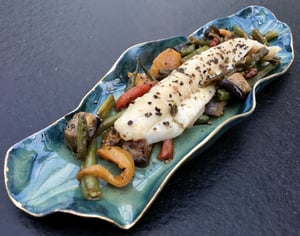 Cooking Tips by Sinomedica - Filetto di sogliola sul suo letto di verdure